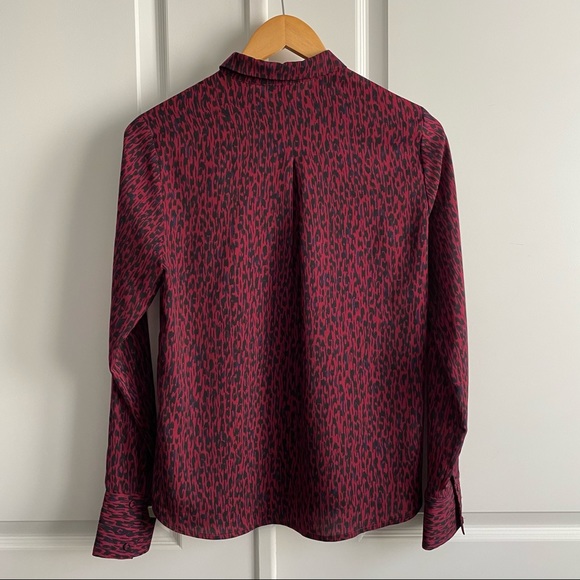 RW&CO. Notched Neck Blouse - Picture 5 of 11